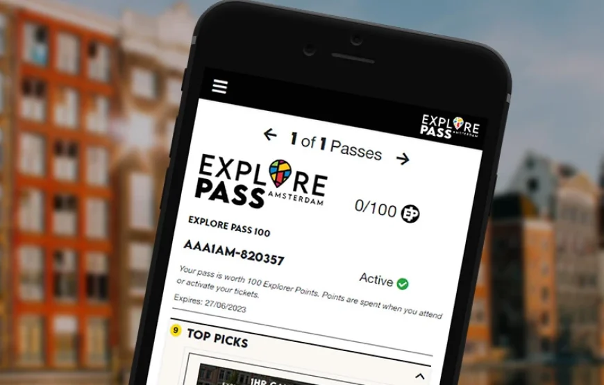 Explore Pass Amsterdam Explore Pass 100 Points