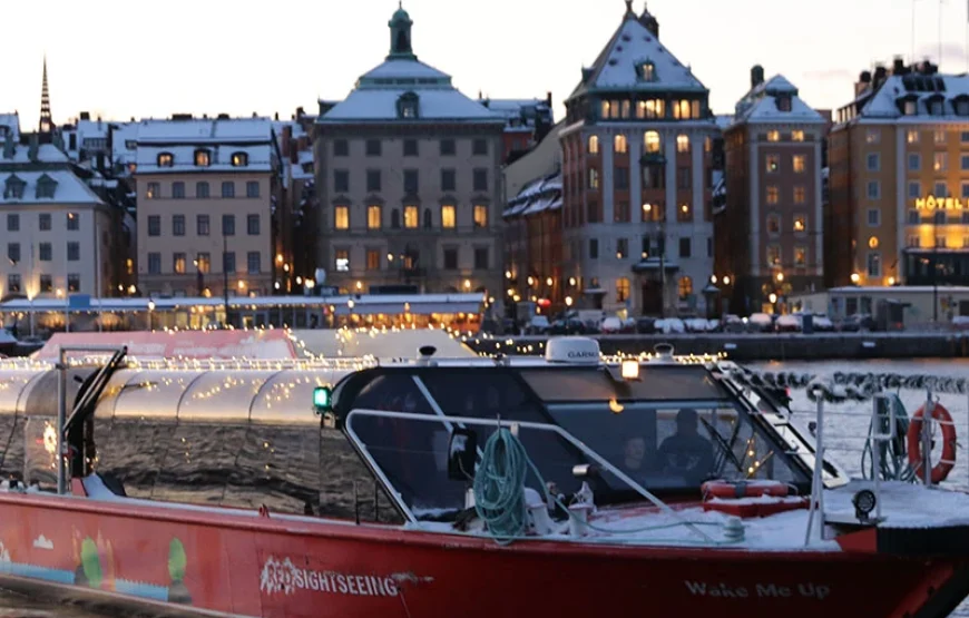 Stockholm Winter Holidays Boat Tour