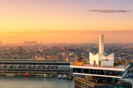 A’DAM LOOKOUT with drinks