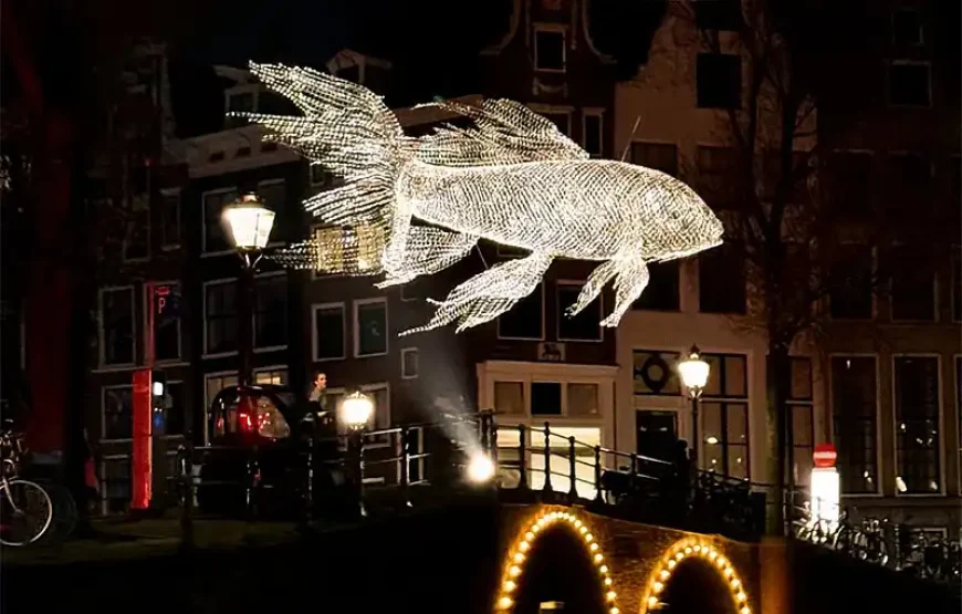 Amsterdam Light Festival 2025 – 2026 Canal Cruise with Drinks