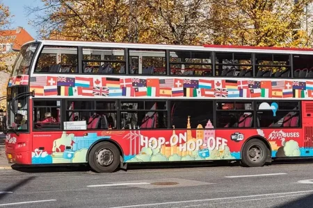 RED Sightseeing bus + The Tube Copenhagen