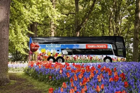Keukenhof day trip from Amsterdam + Canal Cruise