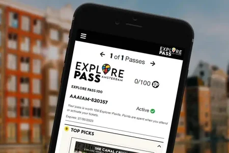 Explore Pass Amsterdam Explore Pass 100 Points