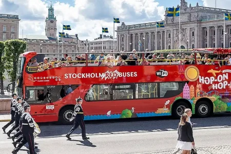 RED Sightseeing Stockholm Hop-on Hop-off bus 72 hours