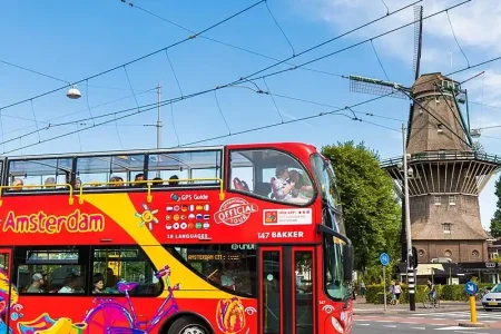 City Sightseeing Amsterdam Hop-on Hop-off bus 48 hours