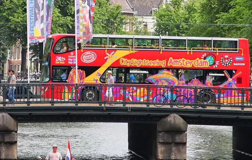 City Sightseeing Amsterdam Hop-on Hop-off bus 48 hours