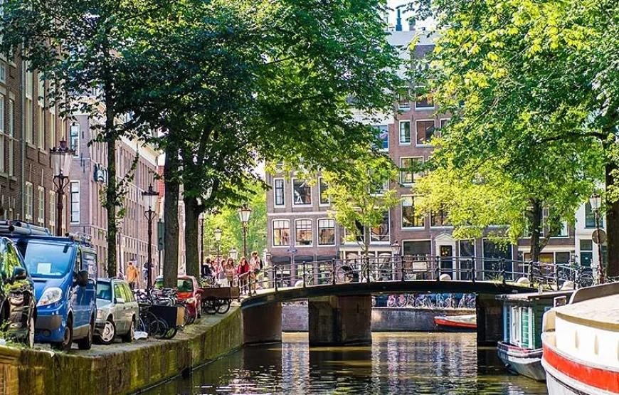Cruise like a local in an open boat in Amsterdam Depart at Anne Frank House