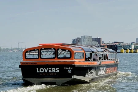 Semi-Open Boat Cruise in Amsterdam